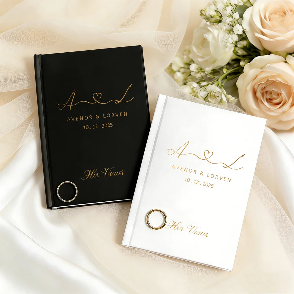 Livre de vœux mariage - design élégant