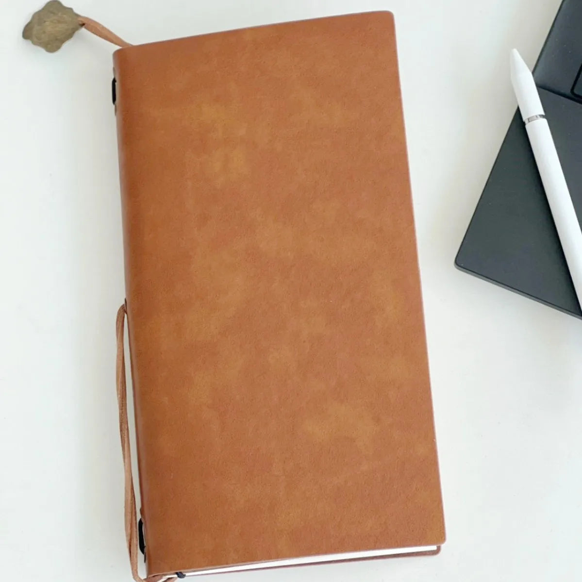 Livre de vœux mariage - cuir véritable