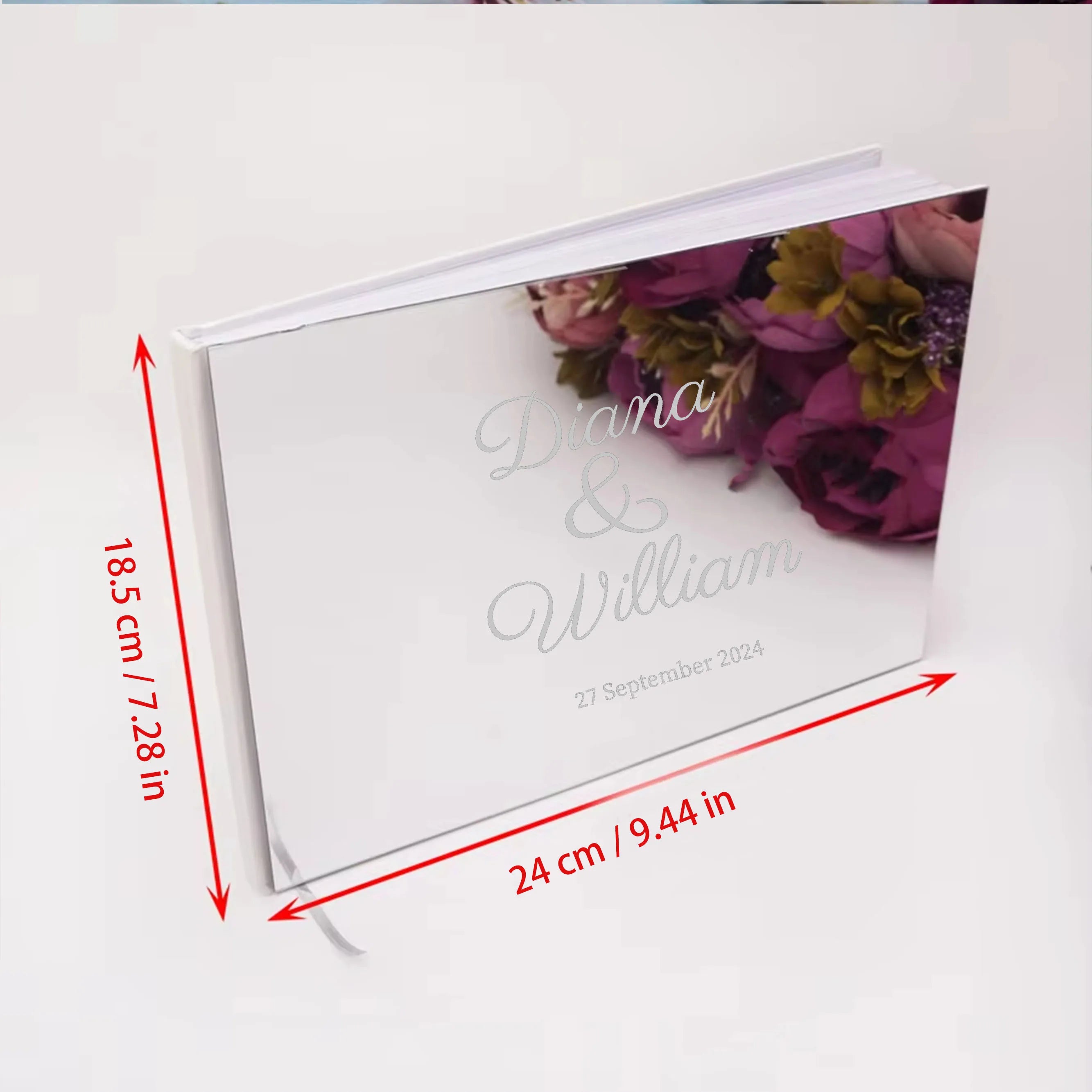 Livre d’or mariage personnalisé - chic et moderne