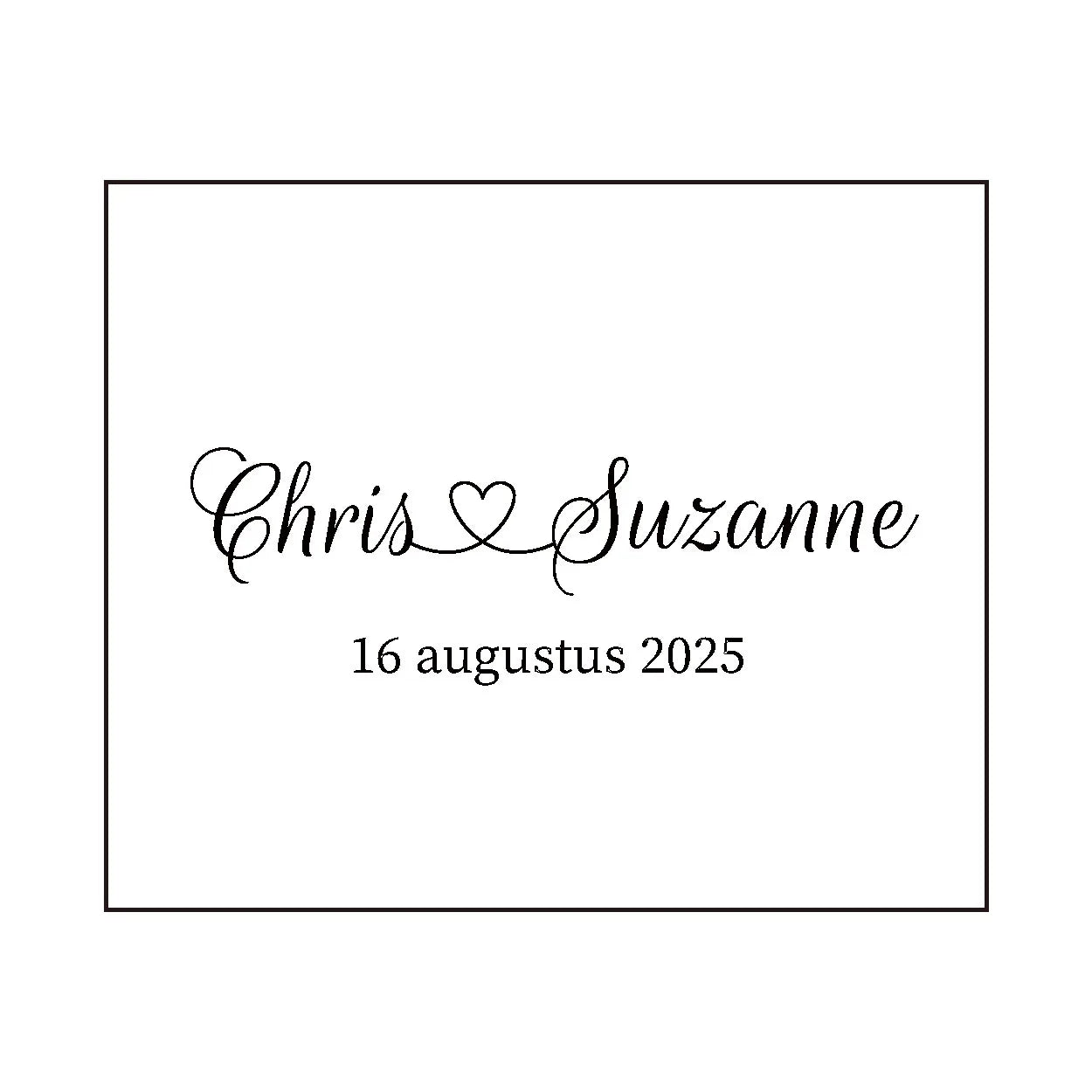 Livre d’or mariage personnalisé - chic et moderne