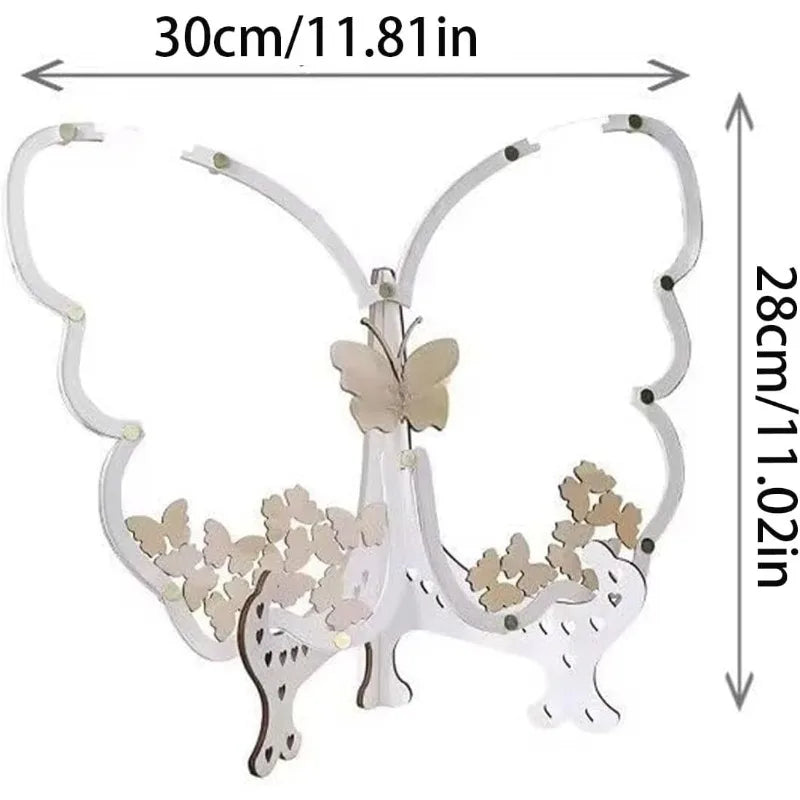 Livre d'or mariage original - papillon