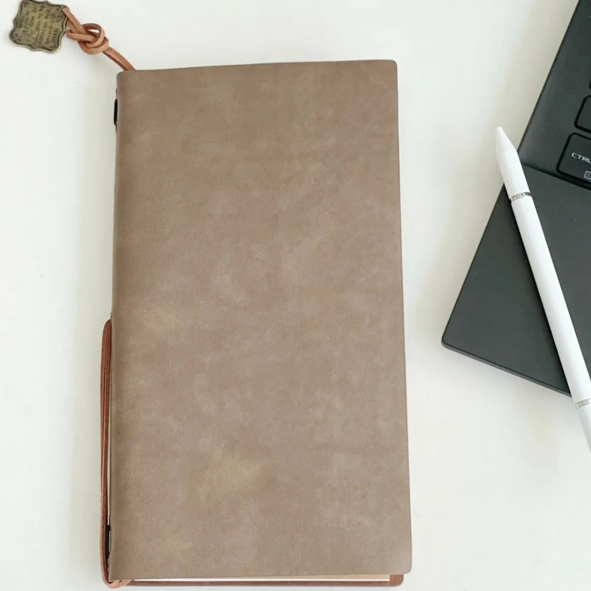 Livre de vœux mariage - cuir véritable