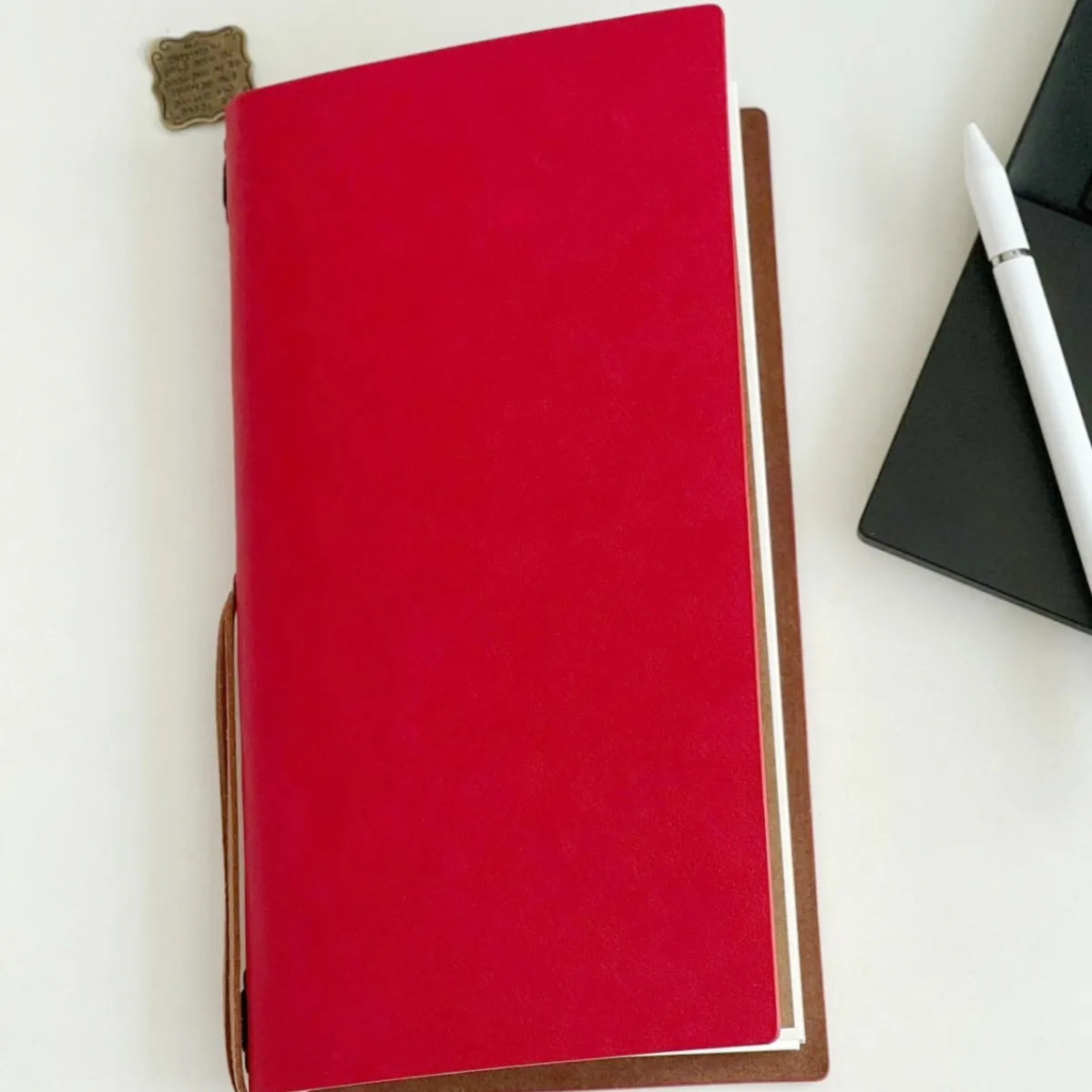 Livre de vœux mariage - cuir véritable