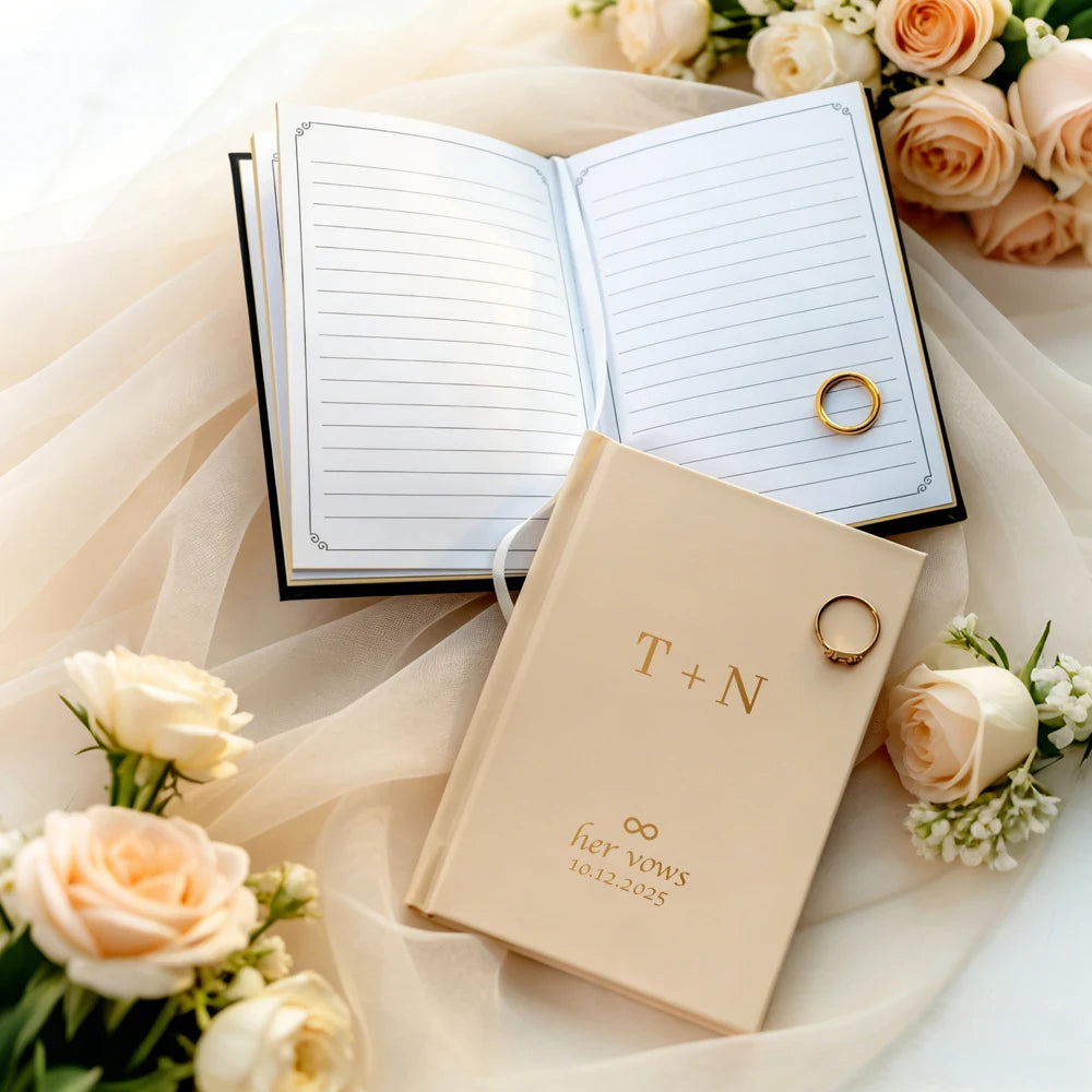 Livre de vœux mariage - design élégant